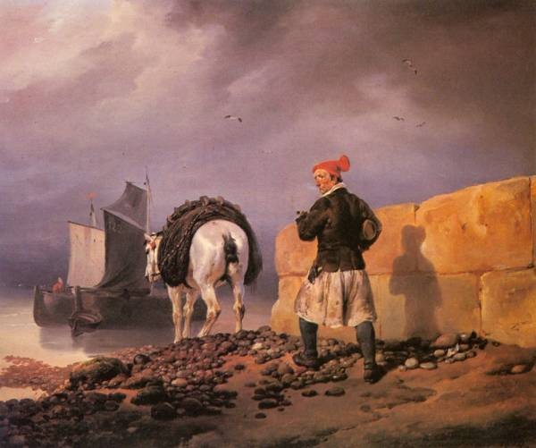 Vernet Horace A Fisherman Setting Out